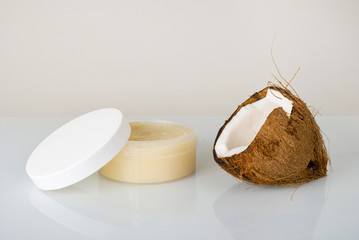 Cosmetics. Coconut Scrub