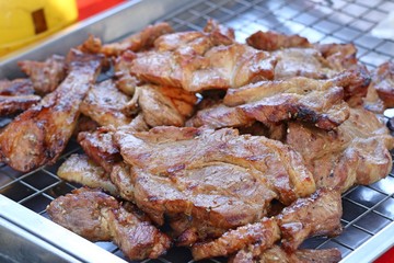 pork roast on street food