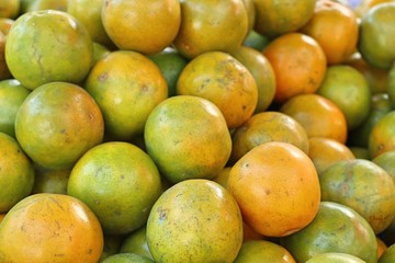 orange fruit at street food