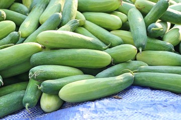 cucumber at street food