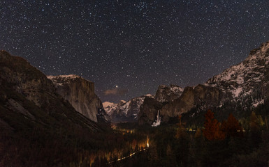 Stars over Yosemite