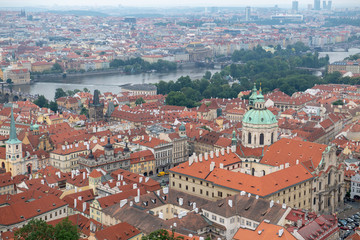 Fototapeta na wymiar Rooftops in Prague