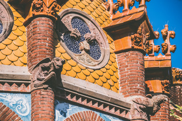 Hôpital sant pau de Barcelone, Espagne