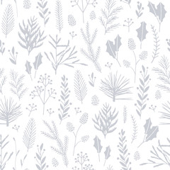 Obraz premium Seamless Christmas pattern.