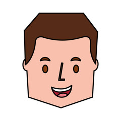 man face cartoon character image