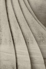 abstract striped of stone texture, curve sculpture