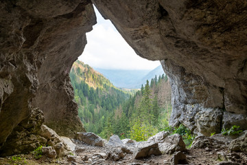 Grot in het Tatra-gebergte, Polen