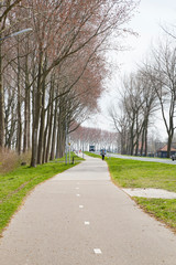 Landscape of the Zaandam town
