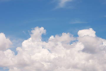 cloud and blue sky background