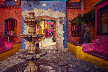 The fountain of colors