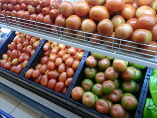 manzana mercado de fruta fresca