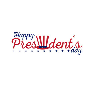 Happy president day image. Vector illustration design