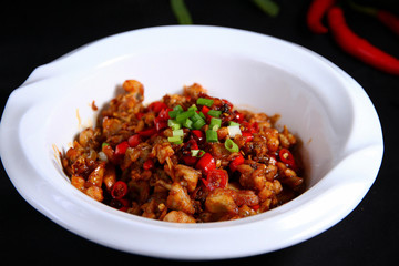 Spicy Fried bullfrog