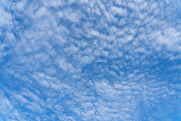 Background of blue sky and clouds