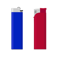 Cigarette lighters vector illustration