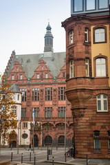 Fototapeta premium Historic town square in Bremen, Germany