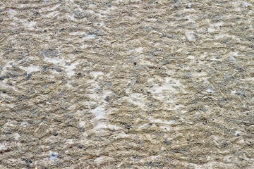 Sand texture after tidal