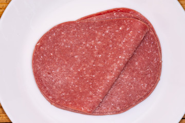 Salami in Scheiben