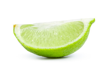 Lime isolated on white background