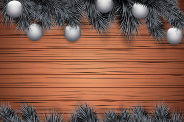 Christmas snow background © VITAMIN