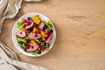 grilled duck breast salad