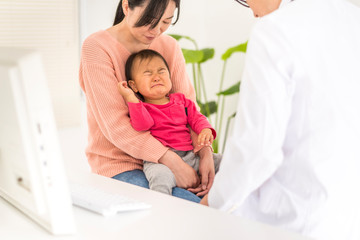 病院でなく子供