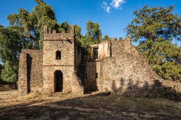 Fototapeta na wymiar Äthiopien - Gondar - Kaiserpfalz