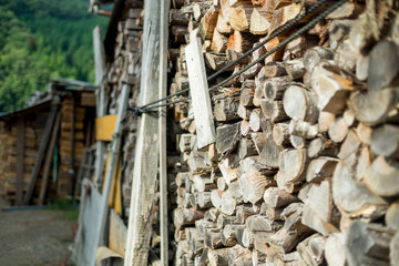 今庄(福井県)-薪