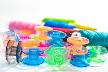 Colored Sewing Bobbins