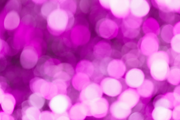 Background bokeh Proton purple light from the water abstraction
