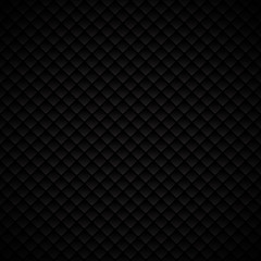Abstract luxury black geometric squares pattern design on dark background