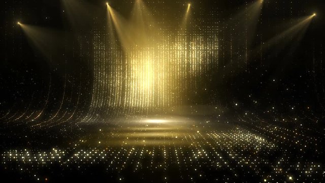 Golden Luxury Countdown 4K