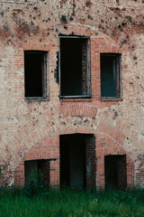 Naklejka premium Brest Fortress, Brest, Belarus. Buildings of internal part of the Brest fortress.