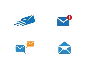 Mail logo vector