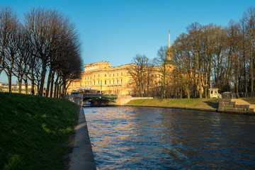 St. Petersburg, Russia, May 2018, Saint Michael's Castle.