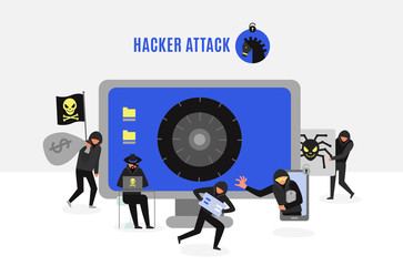 Hacker Group Illustration