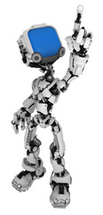 Live Screen Robot, Pointing Up