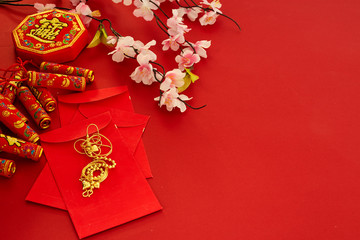 chinese new year festival plum flowers