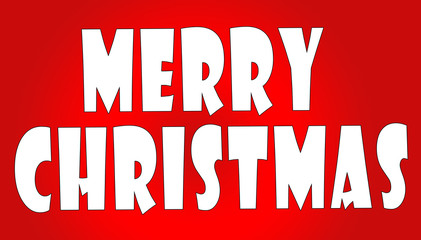 Merry Christmas red vector Calligraphic Lettering text for design greeting cards. Holiday Greeting Gift Poster. Calligraphy modern Font, typography