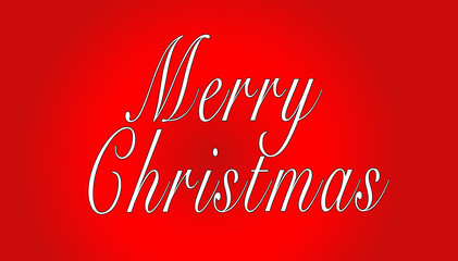 Merry Christmas red vector Calligraphic Lettering text for design greeting cards. Holiday Greeting Gift Poster. Calligraphy modern Font, typography
