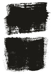 Paint Brush Wide Background High Detail Abstract Vector Background Set 159