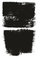 Paint Brush Wide Background High Detail Abstract Vector Background Set 155