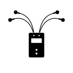 Electromyograph, muscle cells electric potential detector - Vector