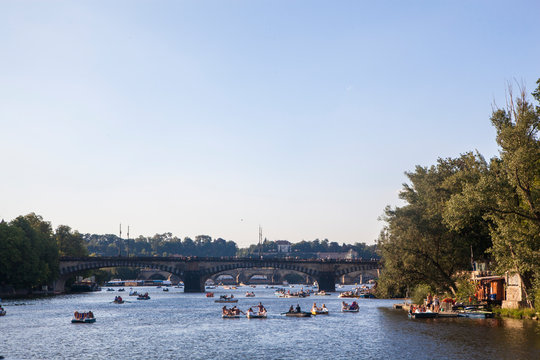 River Vltava in Prague