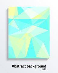 Abstract colorfull triangular vector design  for brochures, web sites, and backgrounds