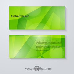 Fototapeta premium Flyer template or banner design. Vector illustration.