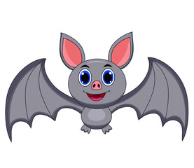 Cute Bat Cartoon