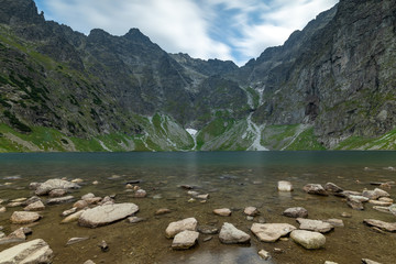 Scenery of Czarnyw Staw in the Tatra Mountains © Markos Loizou
