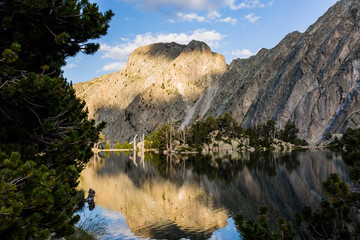 Fototapeta premium Summer in Aiguestortes and Sant Maurici National Park, Spain