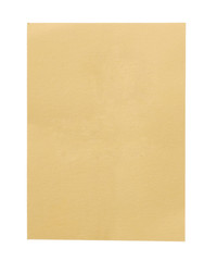 white paper ripped message torn